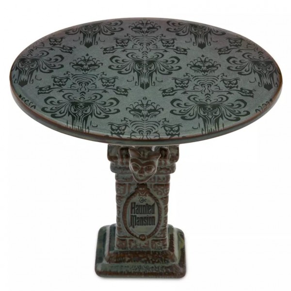 The Haunted Mansion Wallpaper Porcelain Halloween Cake Stand The Haunted Mansion Wallpaper Porcelain Halloween Cake Stand