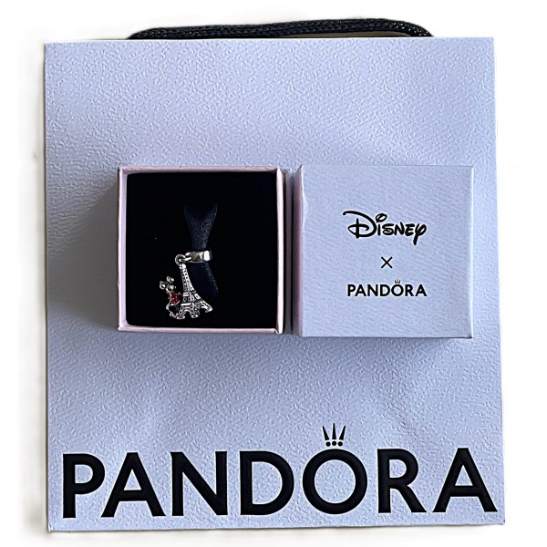 Disneyland Paris Minnie Mouse next to the Eiffel Tower Charm by Pandora Disneyland Paris Minnie Mouse next to the Eiffel Tower Charm by Pandora