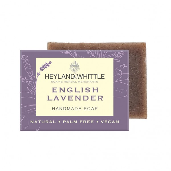 English Lavender Palm Free Soap Bar 45g - Heyland & Whittle English Lavender Palm Free Soap Bar 45g - Heyland & Whittle