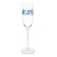 Stitch stemmed Champagne glass in Blue, by Arribas Disneyland Paris