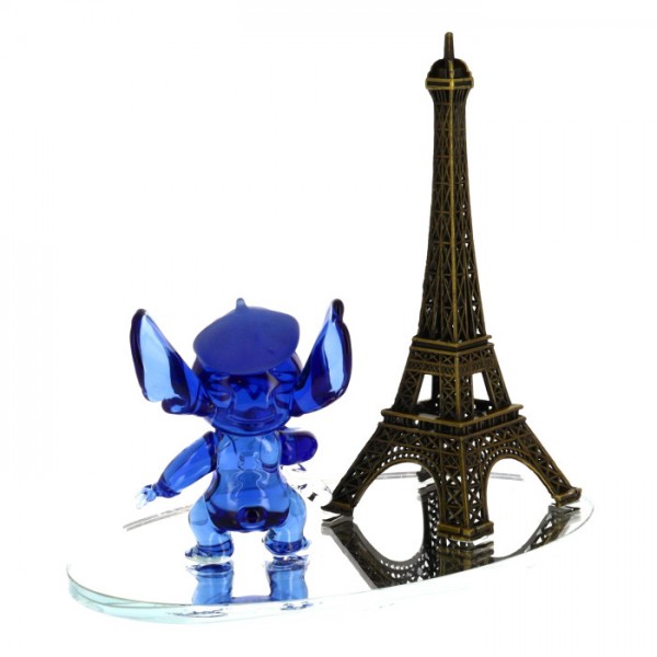 Stitch Parisian with Eiffel Tower in glass, Arribas Collection Stitch Parisian with Eiffel Tower in glass, Arribas Collection