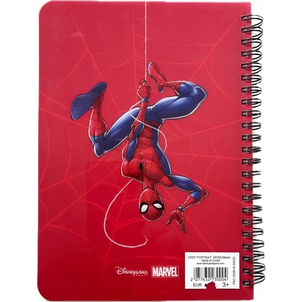 Spider Men notebook, Disneyland Paris Spider Men notebook, Disneyland Paris