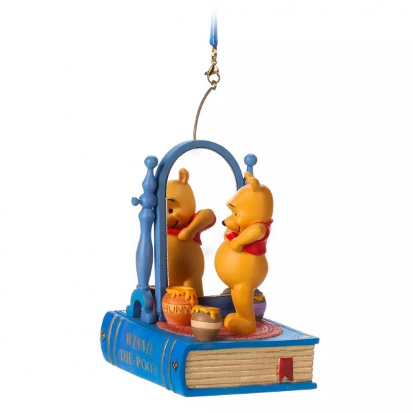Winnie the Pooh Singing Hanging Christmas Ornament Disneyland Paris Winnie the Pooh Singing Hanging Christmas Ornament Disneyland Paris