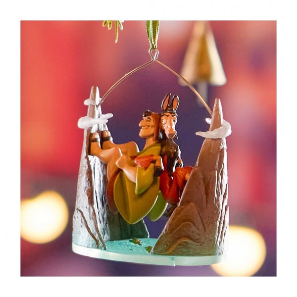 Disney Kuzko & Pacha Ornament, The Emperor's New Groove Disney Kuzko & Pacha Ornament, The Emperor's New Groove