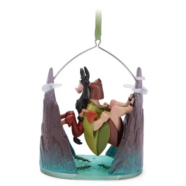Disney Kuzko & Pacha Ornament, The Emperor's New Groove Disney Kuzko & Pacha Ornament, The Emperor's New Groove