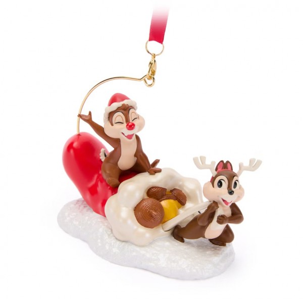 Chip and Dale Christmas Dangler Ornament, Disneyland Paris Chip and Dale Christmas Dangler Ornament, Disneyland Paris
