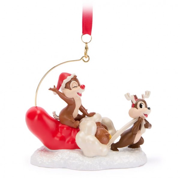 Chip and Dale Christmas Dangler Ornament, Disneyland Paris Chip and Dale Christmas Dangler Ornament, Disneyland Paris