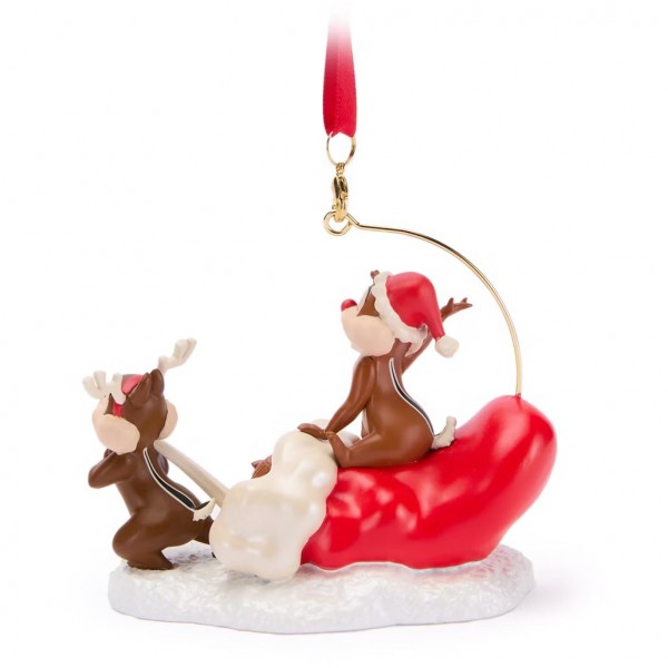Chip and Dale Christmas Dangler Ornament, Disneyland Paris Chip and Dale Christmas Dangler Ornament, Disneyland Paris