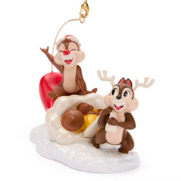 Chip and Dale Christmas Dangler Ornament, Disneyland Paris Chip and Dale Christmas Dangler Ornament, Disneyland Paris