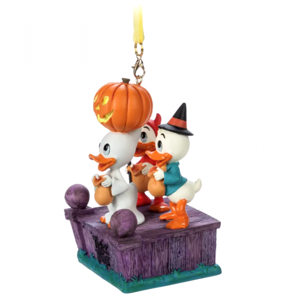 Huey, Dewey and Louie Singing Hanging Ornament, Trick or Treat Huey, Dewey and Louie Singing Hanging Ornament, Trick or Treat