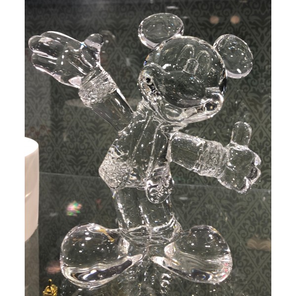 Mickey Mouse Large Glass Figure, by Arribas Glass Collection Mickey Mouse Large Glass Figure, by Arribas Glass Collection