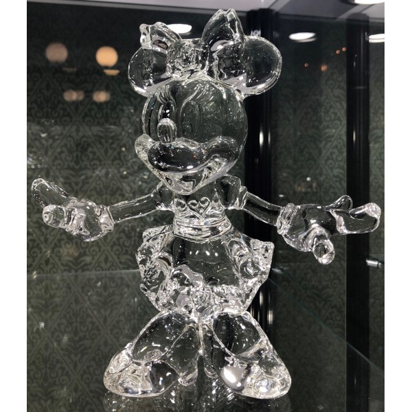 Minnie Mouse Large Glass Figure, by Arribas Glass Collection Minnie Mouse Large Glass Figure, by Arribas Glass Collection