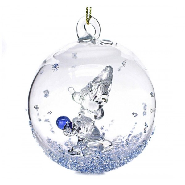 Mickey Fantasia Crystals Blue Christmas bauble, by Arribas, Disneyland Paris Mickey Fantasia Crystals Blue Christmas bauble, by Arribas, Disneyland Paris