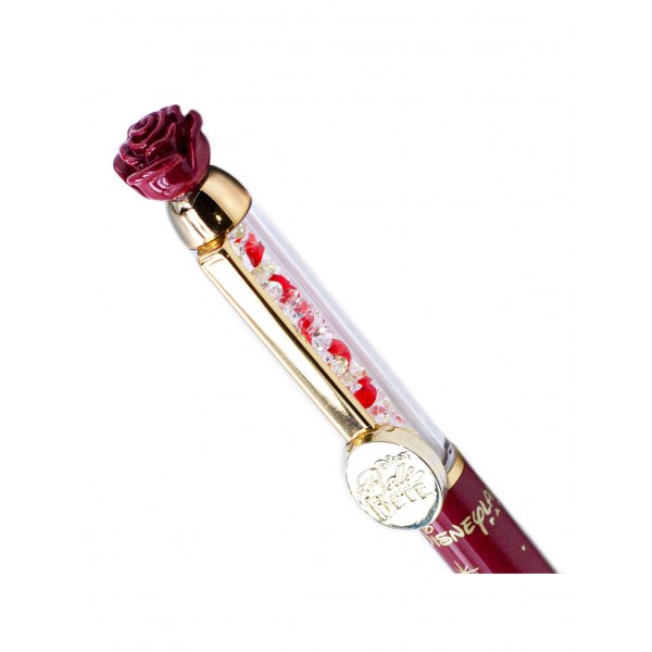 Beauty & The Beast Rose Ballpoint Pen, by Arribas and Disneyland Paris Beauty & The Beast Rose Ballpoint Pen, by Arribas and Disneyland Paris