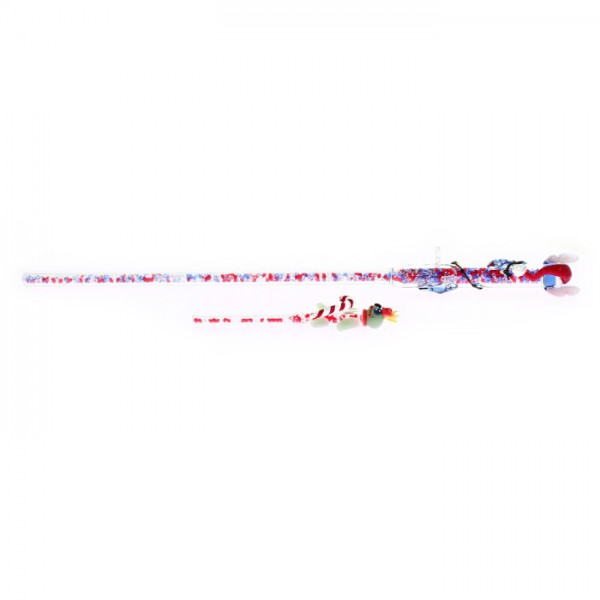 Stitch and Scrump limited edition Christmas glass wand,Arribas Disneyland Paris Stitch and Scrump limited edition Christmas glass wand,Arribas Disneyland Paris