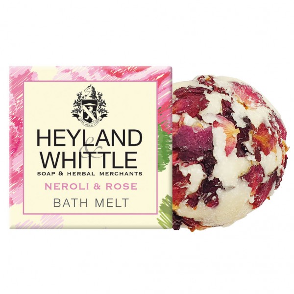 Neroli & Rose Bath Melt 40g - Heyland & Whittle Neroli & Rose Bath Melt 40g - Heyland & Whittle