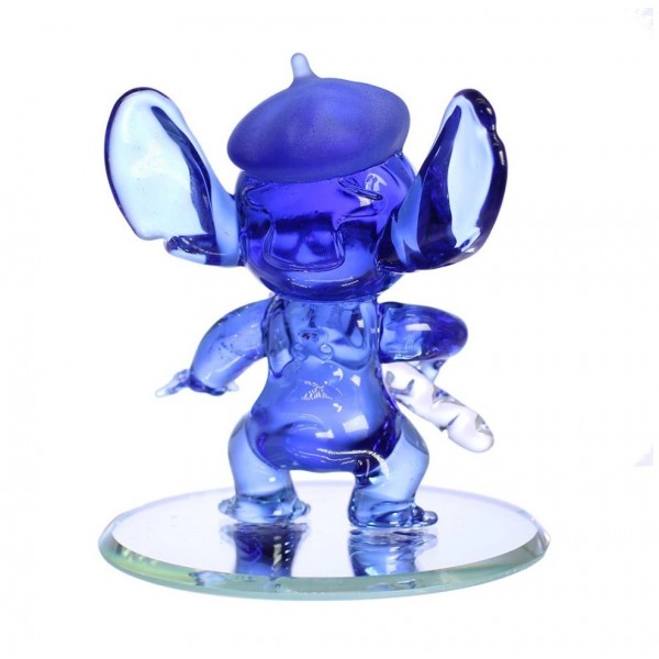 Arribas Stitch Parisian on mirror glass figure, Disneyland Paris Arribas Stitch Parisian on mirror glass figure, Disneyland Paris