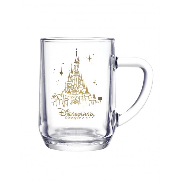 Disneyland Paris Castle Glass Mug, Arribas Disneyland Paris Castle Glass Mug, Arribas