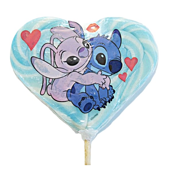 Disneyland Paris Stitch and Angel Large Lollipops Disneyland Paris Stitch and Angel Large Lollipops