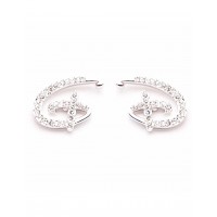 Disneyland Paris Silver earrings "D" Disney Silver, by Arribas