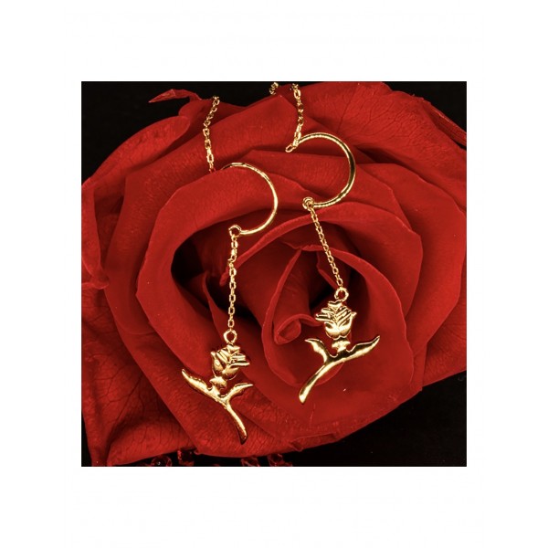 Beauty and the Beast 'Enchanted Beauty' Drop Earrings, by Arribas Beauty and the Beast 'Enchanted Beauty' Drop Earrings, by Arribas