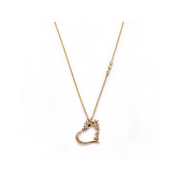 Mickey heart-shaped Crystal Necklace, by Arribas and Disneyland Paris Mickey heart-shaped Crystal Necklace, by Arribas and Disneyland Paris