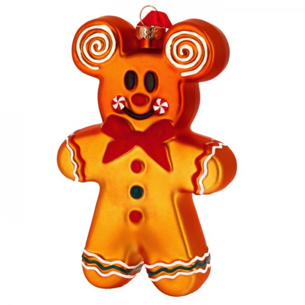 Mickey Gingerbread Ornament, Christmas Edition, by Arribas Disneyland Paris Mickey Gingerbread Ornament, Christmas Edition, by Arribas Disneyland Paris