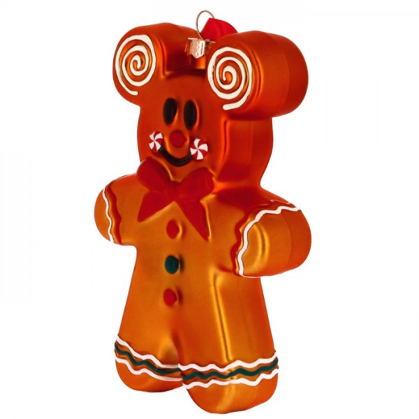 Mickey Gingerbread Ornament, Christmas Edition, by Arribas Disneyland Paris Mickey Gingerbread Ornament, Christmas Edition, by Arribas Disneyland Paris