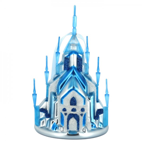 Disneyland Paris Frozen Castle Glass Dangler Ornament, by Arribas Disneyland Paris Frozen Castle Glass Dangler Ornament, by Arribas
