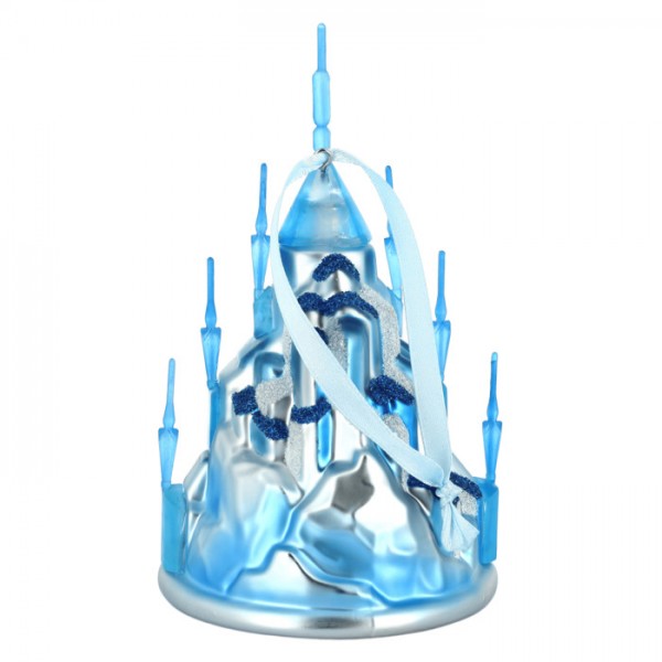 Disneyland Paris Frozen Castle Glass Dangler Ornament, by Arribas Disneyland Paris Frozen Castle Glass Dangler Ornament, by Arribas