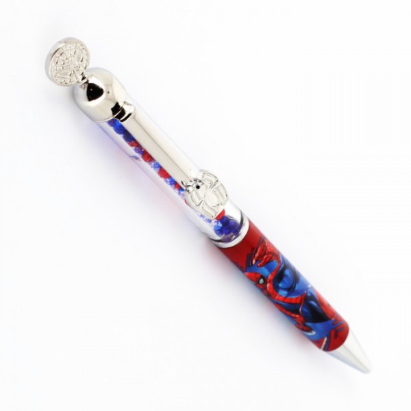 Spider‑Man Crystals Ballpoint Pen, by Arribas Disneyland Paris Collection Spider‑Man Crystals Ballpoint Pen, by Arribas Disneyland Paris Collection