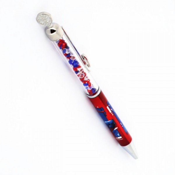 Spider‑Man Crystals Ballpoint Pen, by Arribas Disneyland Paris Collection Spider‑Man Crystals Ballpoint Pen, by Arribas Disneyland Paris Collection