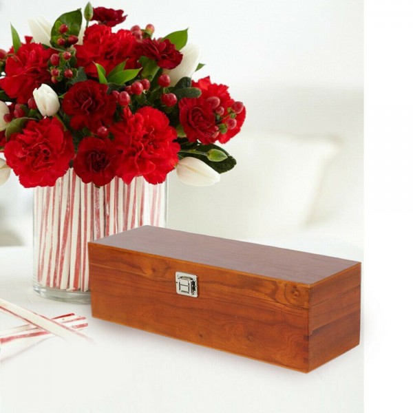 Luxury Wooden Box – 1 Bottle Luxury Wooden Box – 1 Bottle