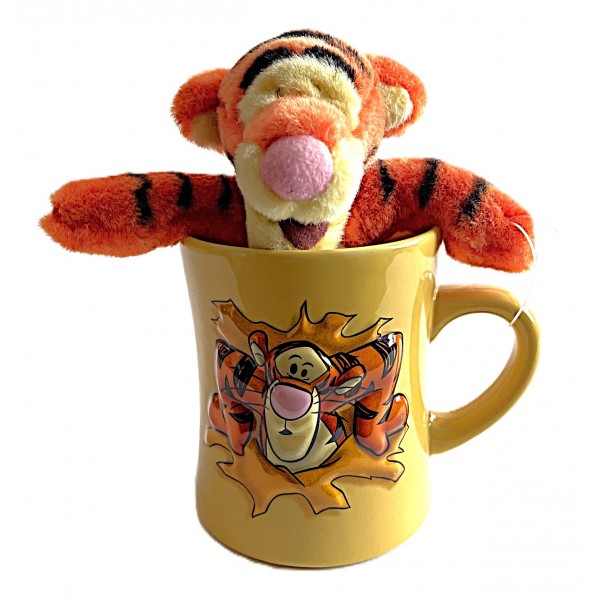 Vintage Tigger Yellow mug and Toy, very rare (New) Vintage Tigger Yellow mug and Toy, very rare (New)