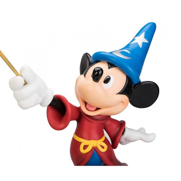 Mickey Mouse Sorcerer's Apprentice Large Figurine, Disneyland Paris Mickey Mouse Sorcerer's Apprentice Large Figurine, Disneyland Paris