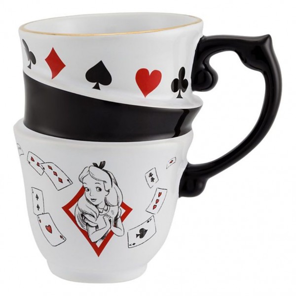 Disneyland Paris Alice in Wonderland Stacked Mug - New collection Disneyland Paris Alice in Wonderland Stacked Mug - New collection