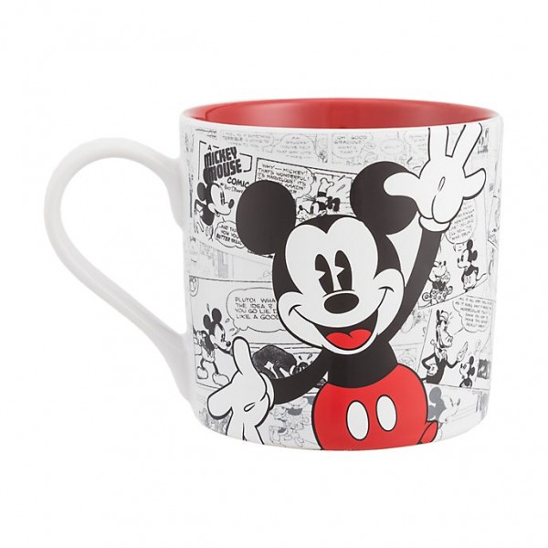 Mickey Mouse Comic-Style Print Mug with Letter I Mickey Mouse Comic-Style Print Mug with Letter I