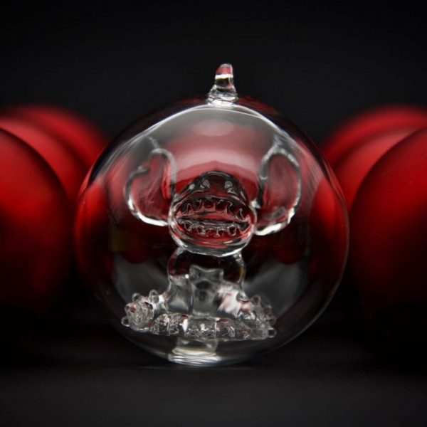 Disney Stitch Christmas bauble, Arribas Glass Collection Disney Stitch Christmas bauble, Arribas Glass Collection