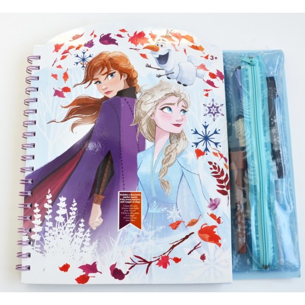 Disney Frozen Ring-bound Activity Book, Disneyland Paris 
