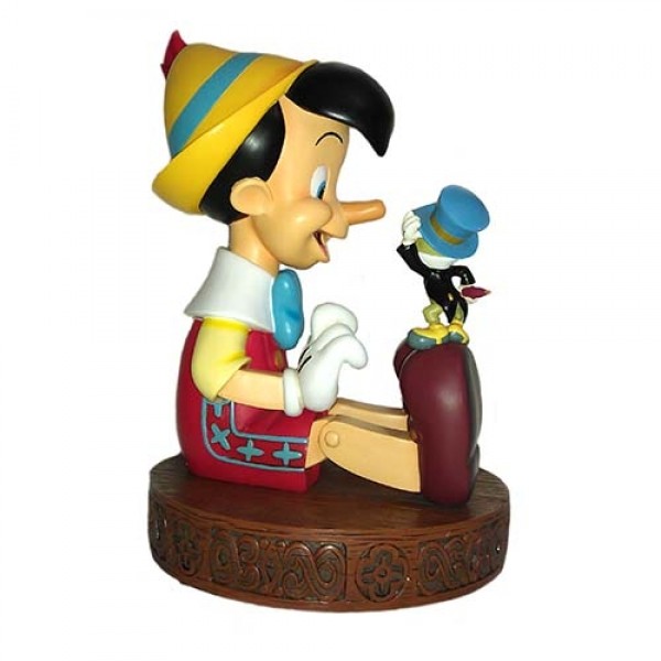 Disney Pinocchio and Jiminy Cricket Large Figure Disney Pinocchio and Jiminy Cricket Large Figure