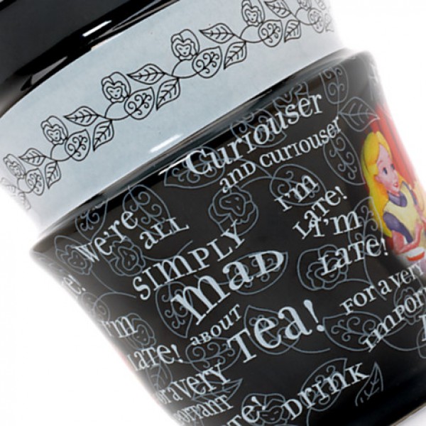 Alice in Wonderland Stacked Mug, Disneyland Paris Alice in Wonderland Stacked Mug, Disneyland Paris