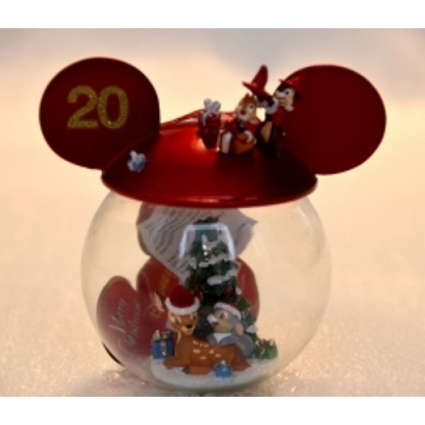 Disneyland Paris 20th Anniversary Bambi Bauble, extremely rare Disneyland Paris 20th Anniversary Bambi Bauble, extremely rare